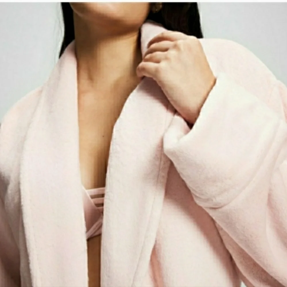 Pink Robe Short Soma Luxury Valentine L/XL NWT 💗 RETAIL $84- - Picture 4 of 12